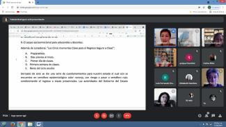 Reunión inicio de semestre