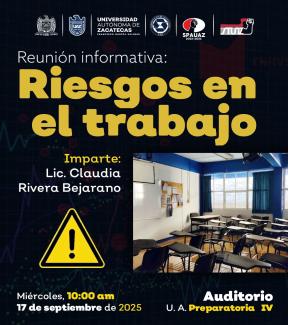 Reunión Informativa de Riesgos en el Trabajo