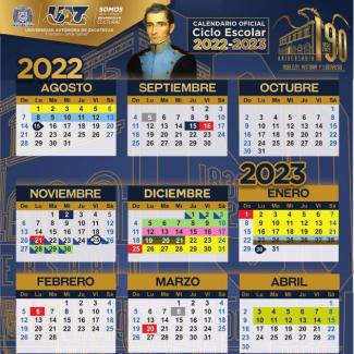 Calendario oficial 2022-2023 Vertical