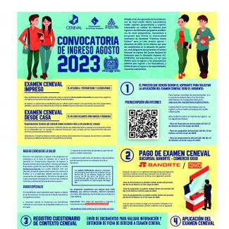 Convocatoria General de Ingreso Agosto 2022