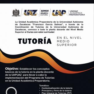 Convocatora al Curso Taller de Tutorías