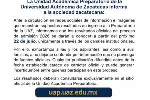 Comunicado 15 Julio 2026