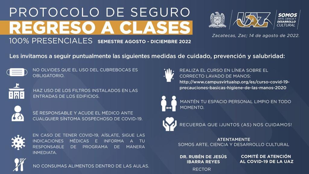 Ingreso seguro a clases