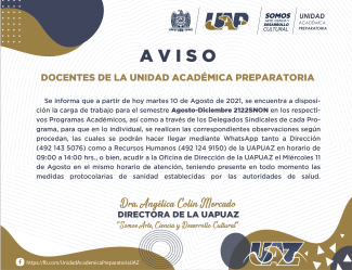 Aviso cargas