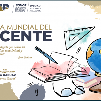 Feliz día Mundial del Docente