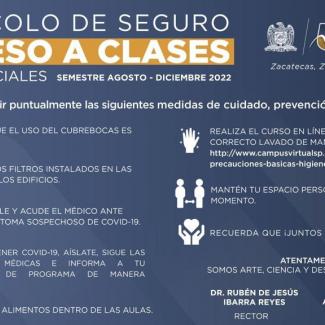 Ingreso seguro a clases