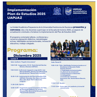 Convocatoria a la Escuela de Invierno 2025